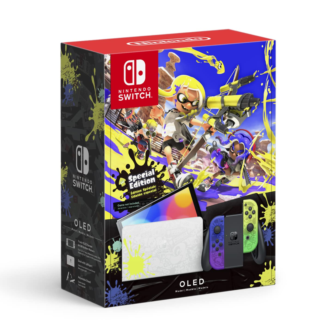 Nintendo Switch Oled Edición Splatoon 3