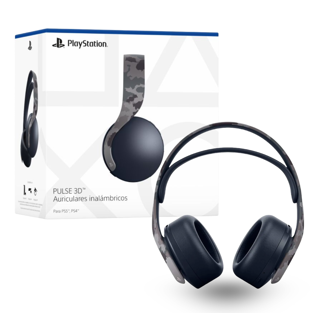 Diadema Sony Over Ear Pulse 3D Camouflage